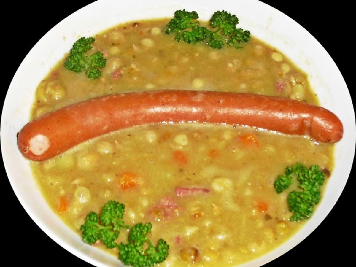 Erbsensuppe á La Gulaschkanone - Zur Kochbar Challenge November 2021 ...