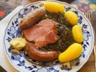 Grünkohl 2021 mit Kassler Nacken, Bregenwurst und Salzkartoffeln - Rezept - Bild Nr. 2