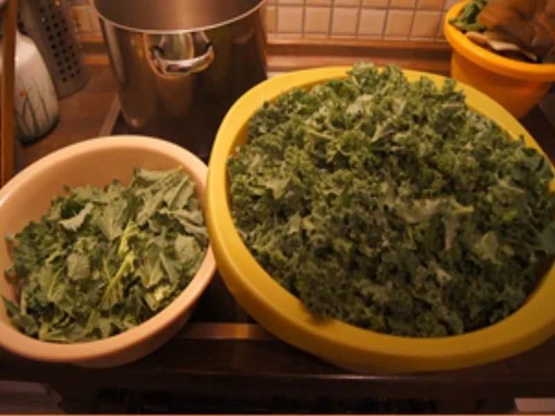 Grünkohl 2021 mit Kassler Nacken, Bregenwurst und Salzkartoffeln - Rezept - Bild Nr. 5