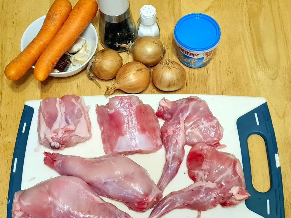 Kaninchen nach Oma´s Rezept - Rezept - Bild Nr. 2