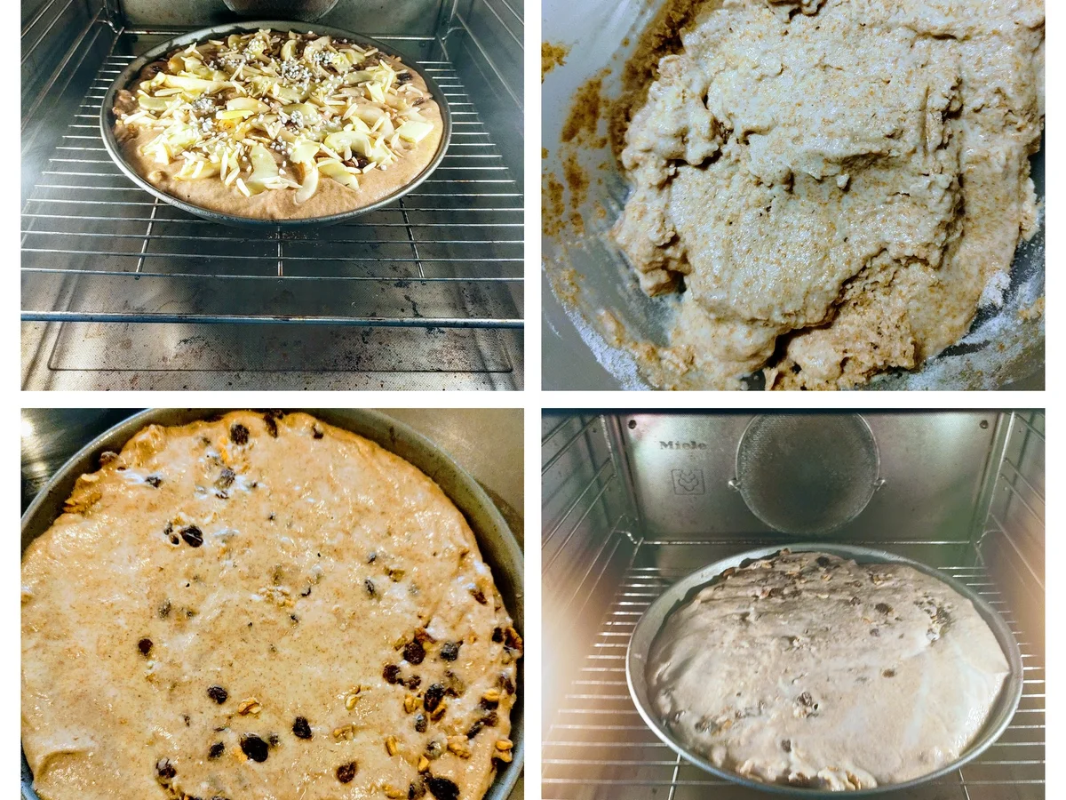 Rezept: Apfel-Birnen Kuchen aus Sauerteig Bild Nr. 14889 Apfel-Birnen Kuchen aus Sauerteig - Rezept - Bild Nr. 14889