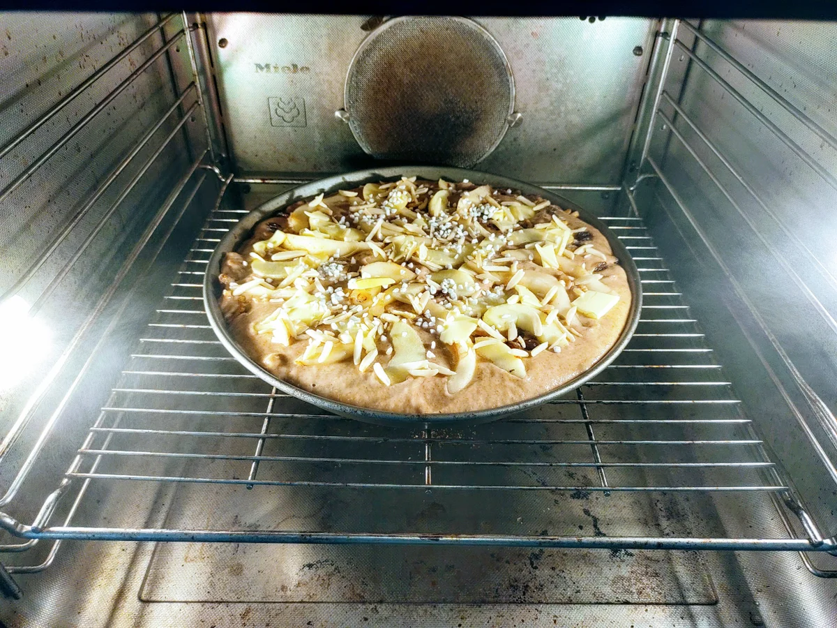 Rezept: Apfel-Birnen Kuchen aus Sauerteig Bild Nr. 14890 Apfel-Birnen Kuchen aus Sauerteig - Rezept - Bild Nr. 14890