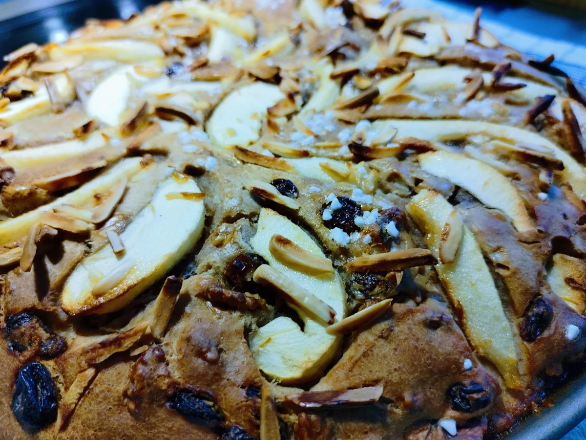 Rezept: Apfel-Birnen Kuchen aus Sauerteig Bild Nr. 14903 Apfel-Birnen Kuchen aus Sauerteig - Rezept - Bild Nr. 14903