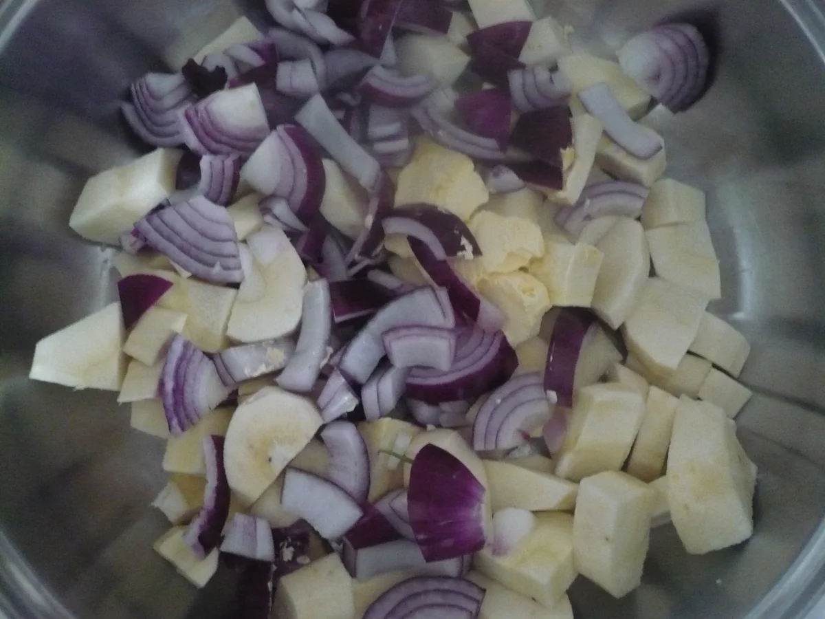 Pastinakengemüse mit Lachsforelle - Rezept - Bild Nr. 14895