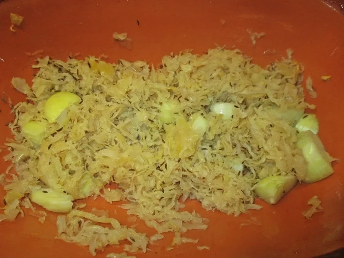 Rezept: Kasseler und Pinkel auf Sauerkraut Bild Nr. 6 Kasseler und Pinkel auf Sauerkraut - Rezept - Bild Nr. 6