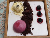 Brombeeren mit Erde und Kürbiskernen - Rezept - Bild Nr. 14894