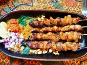 Schweinefleischspieße auf Madura-Art - Rezept - Bild Nr. 2