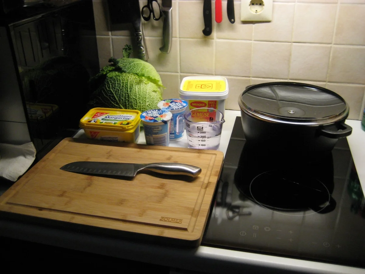 Wirsingkohlgemüse in Sahnesosse - Rezept - Bild Nr. 2