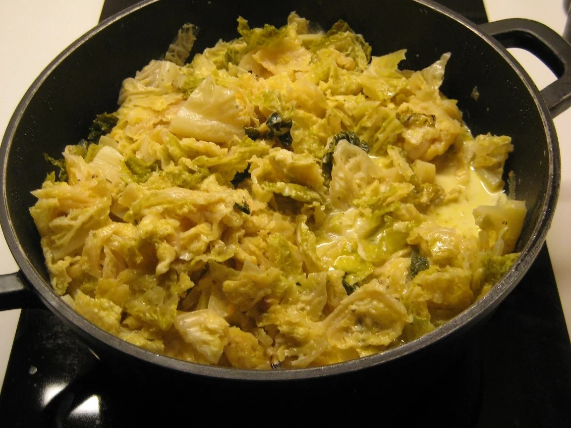 Wirsingkohlgemüse in Sahnesosse - Rezept - Bild Nr. 14902
