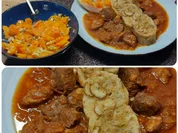 Portwein-Gulasch mit Beilage - Rezept - Bild Nr. 14903