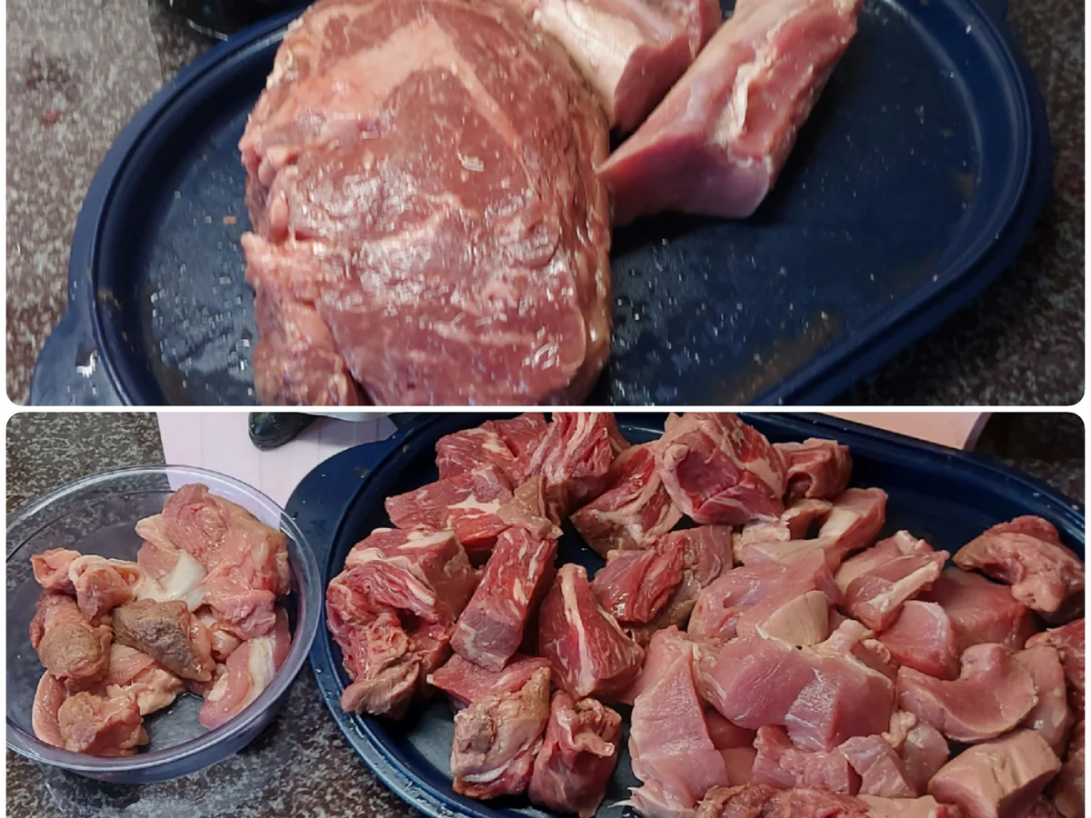 Portwein-Gulasch mit Beilage - Rezept - Bild Nr. 14908