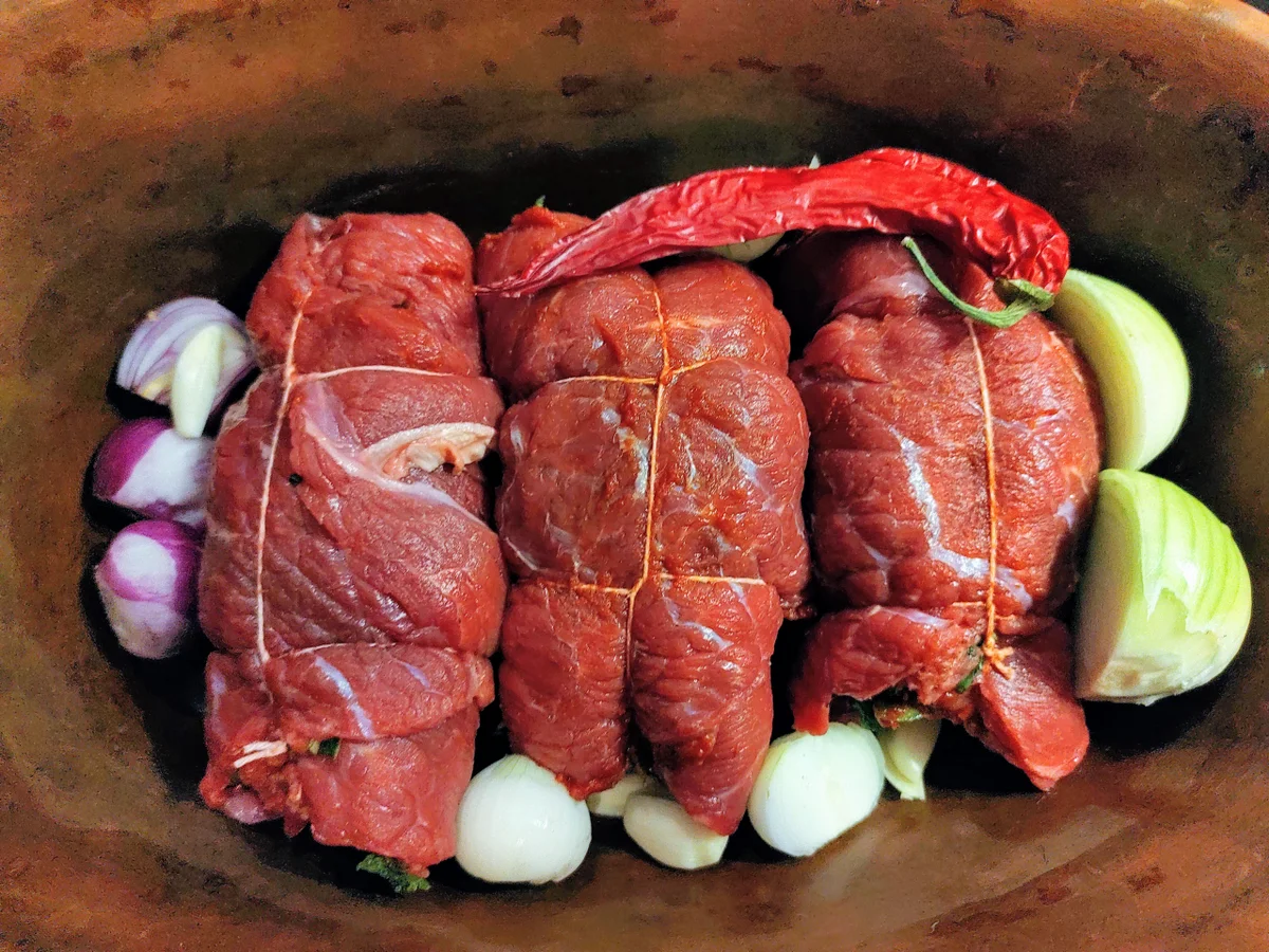 Rinderrouladen aus dem Römertopf - Rezept - Bild Nr. 14929