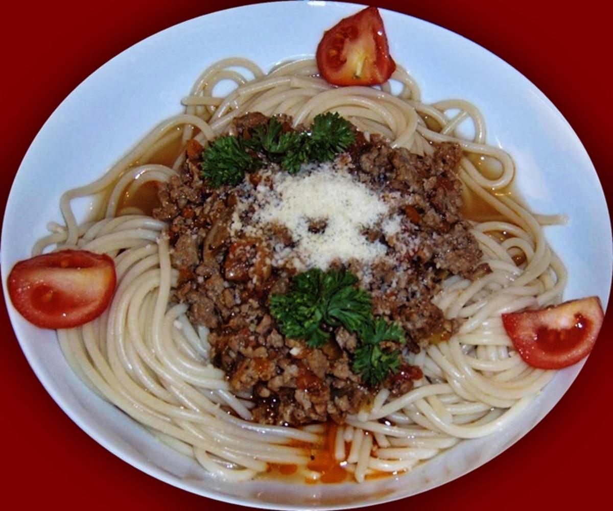 Spaghetti mit scharfer Bolognese - Rezept - Bild Nr. 2