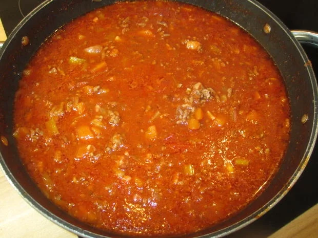 Spaghetti mit scharfer Bolognese - Rezept - Bild Nr. 14921