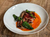 Secreto vom iberischen Schwein mit frittierter Aubergine (Guido Cantz) - Rezept - Bild Nr. 2