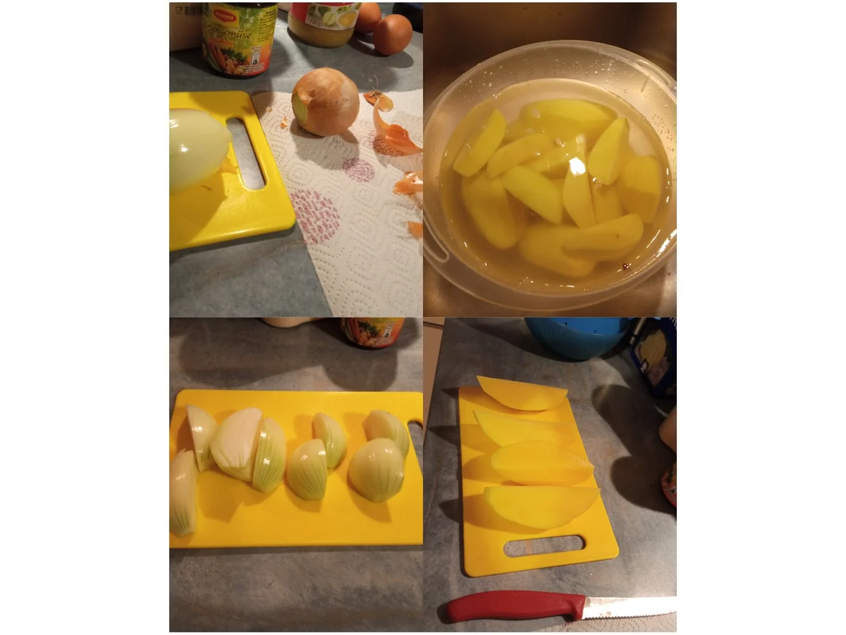 Kartoffelpuffer mit Apfelmus zur kochbar Challenge November 2021 - Rezept - Bild Nr. 14924