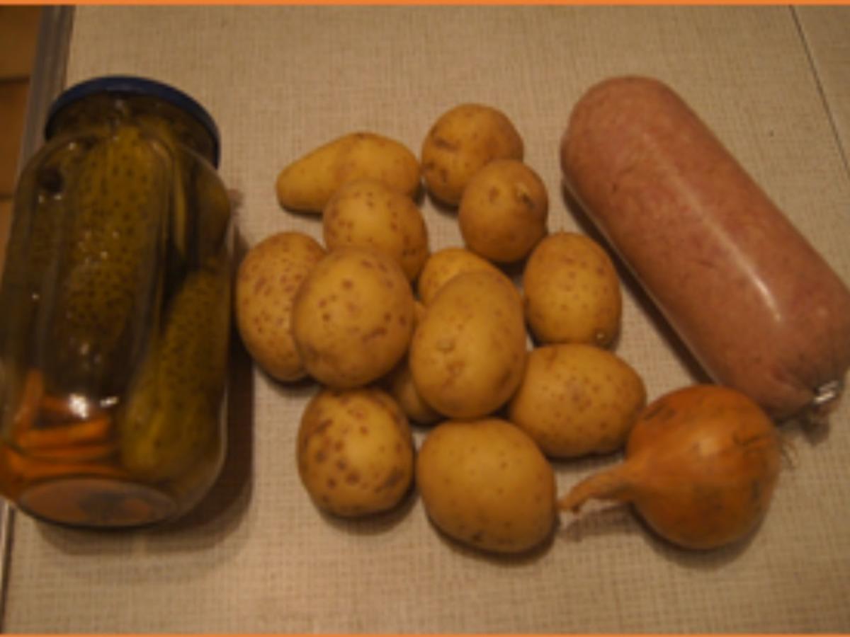 Krosse Bratkartoffeln mit Sülze vom Bauernhof - Rezept - Bild Nr. 3