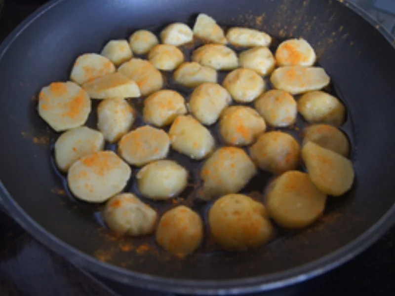 Krosse Bratkartoffeln mit Sülze vom Bauernhof - Rezept - Bild Nr. 8