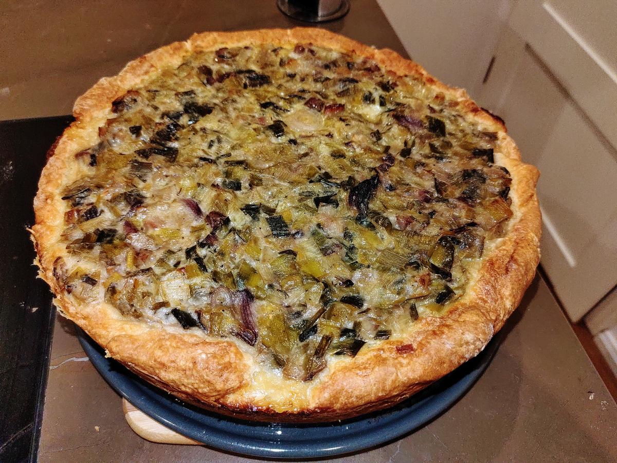 Lauchkuchen mit Speck - einfach - von Claton Lauchkuchen mit Speck - einfach - von Claton