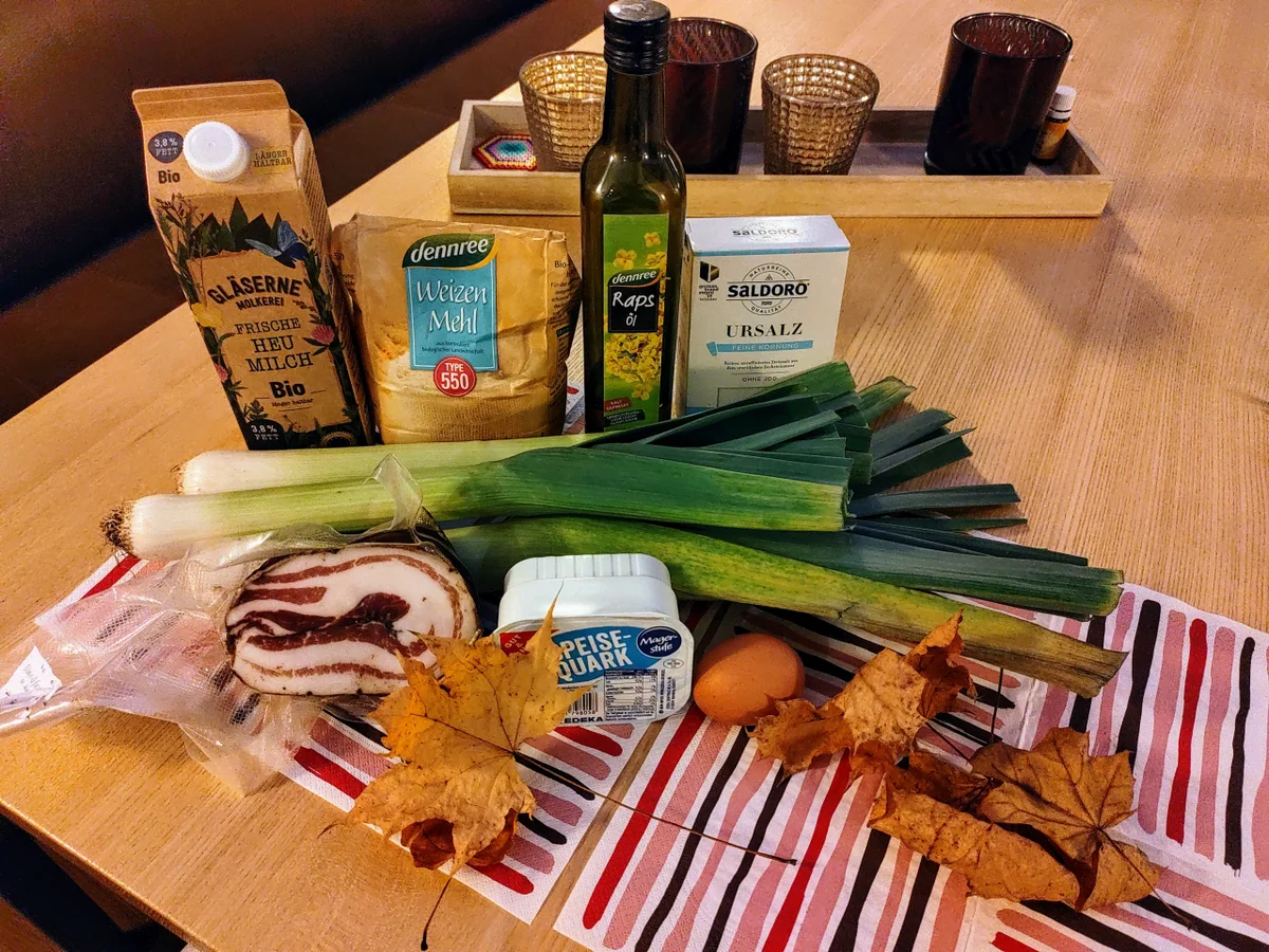 Lauchkuchen mit Speck - Rezept - Bild Nr. 14949