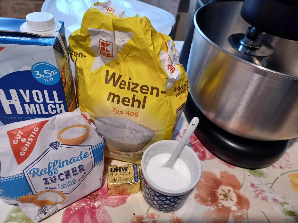 Champignonpfanne und Langos zur kochbar Challenge November 2021 - Rezept - Bild Nr. 14944