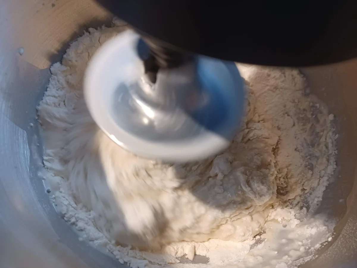 Champignonpfanne und Langos zur kochbar Challenge November 2021 - Rezept - Bild Nr. 14944