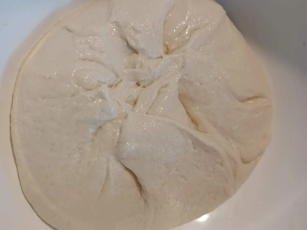 Champignonpfanne und Langos zur kochbar Challenge November 2021 - Rezept - Bild Nr. 14945