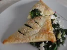 Blätterteig-Spinat-Feta-Ecken - Rezept - Bild Nr. 14938