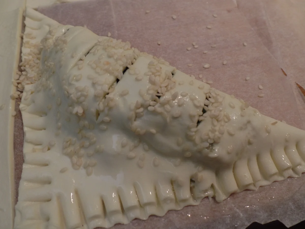 Rezept: Blätterteig-Spinat-Feta-Ecken Bild Nr. 14948 Blätterteig-Spinat-Feta-Ecken - Rezept - Bild Nr. 14948