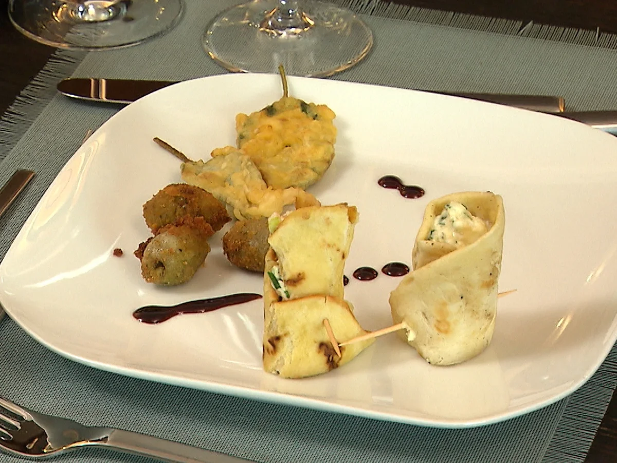 Salbeimäuschen an italienischem Beutegut - Rezept - Bild Nr. 2