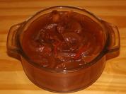 Pikante Zwiebel-Peperoni-Sauce mit Orangennote - Rezept - Bild Nr. 2