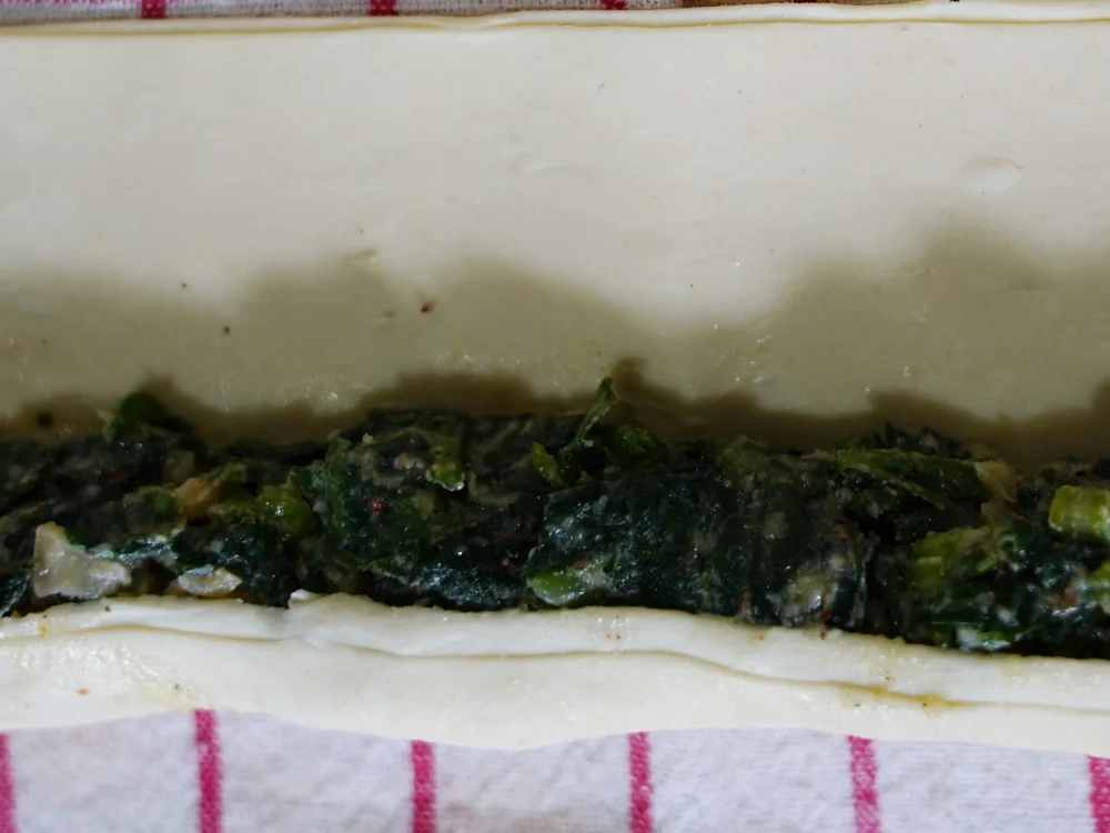 Rezept: Kretische Spinatpasteten mit Fertig-Blätterteig Bild Nr. 14945 Kretische Spinatpasteten mit Fertig-Blätterteig - Rezept - Bild Nr. 14945