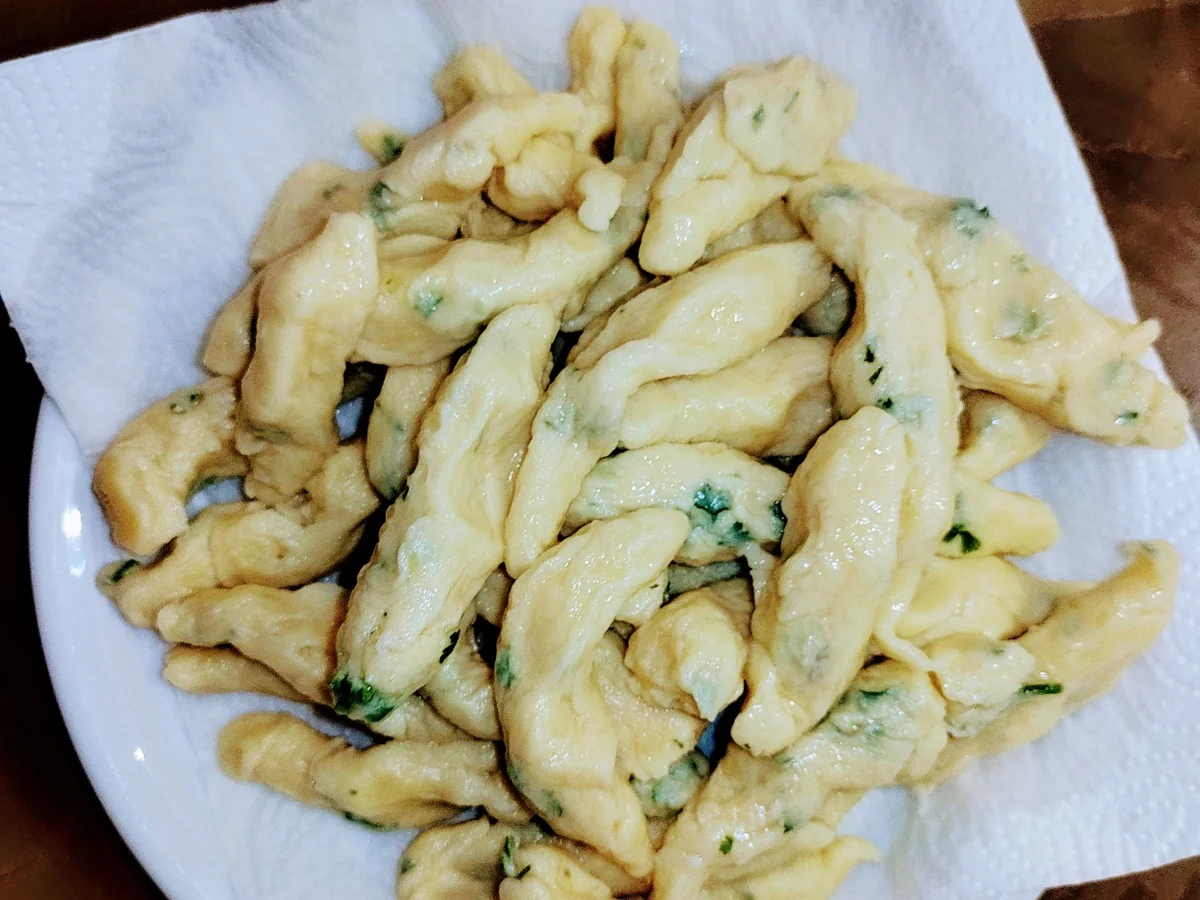 Bubaspitzla bzw. Schupfnudeln - Rezept - Bild Nr. 14974