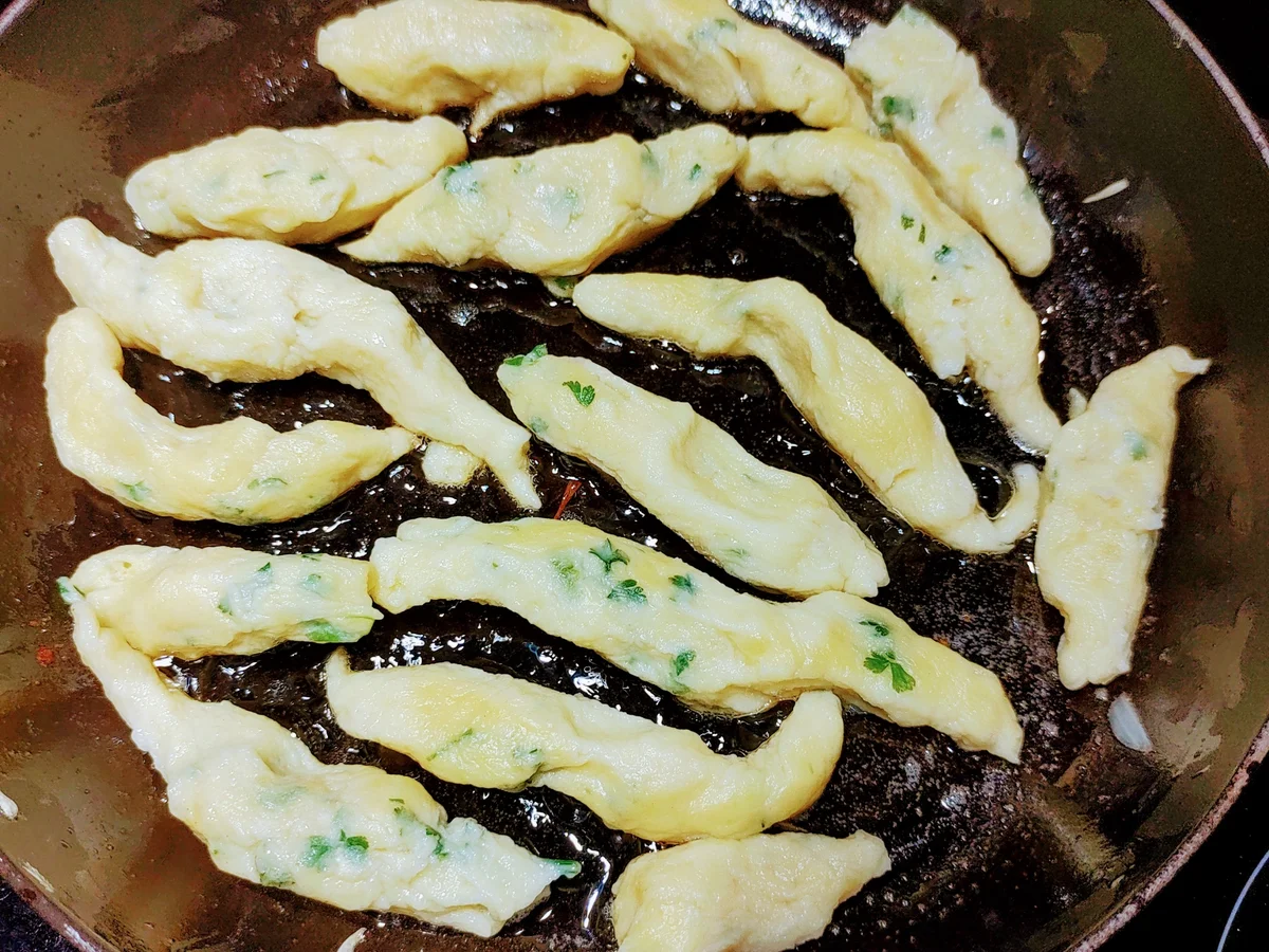 Bubaspitzla bzw. Schupfnudeln - Rezept - Bild Nr. 14975