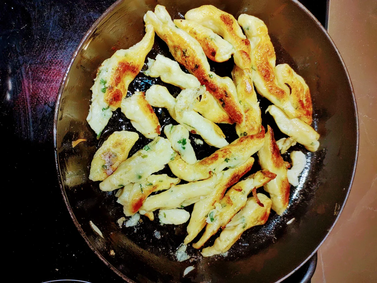 Bubaspitzla bzw. Schupfnudeln - Rezept - Bild Nr. 14976