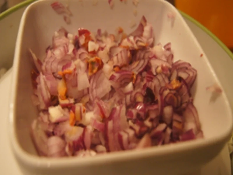 Lachsfilet auf gebratenen Chinakohl - Rezept - Bild Nr. 14976