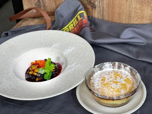 Paneer Cheesecake mit Brombeeren (Frederick Lau) - Rezept - Bild Nr. 2