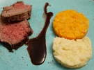 Stampf, Filet mit Sauce und Salat - Rezept - Bild Nr. 14958