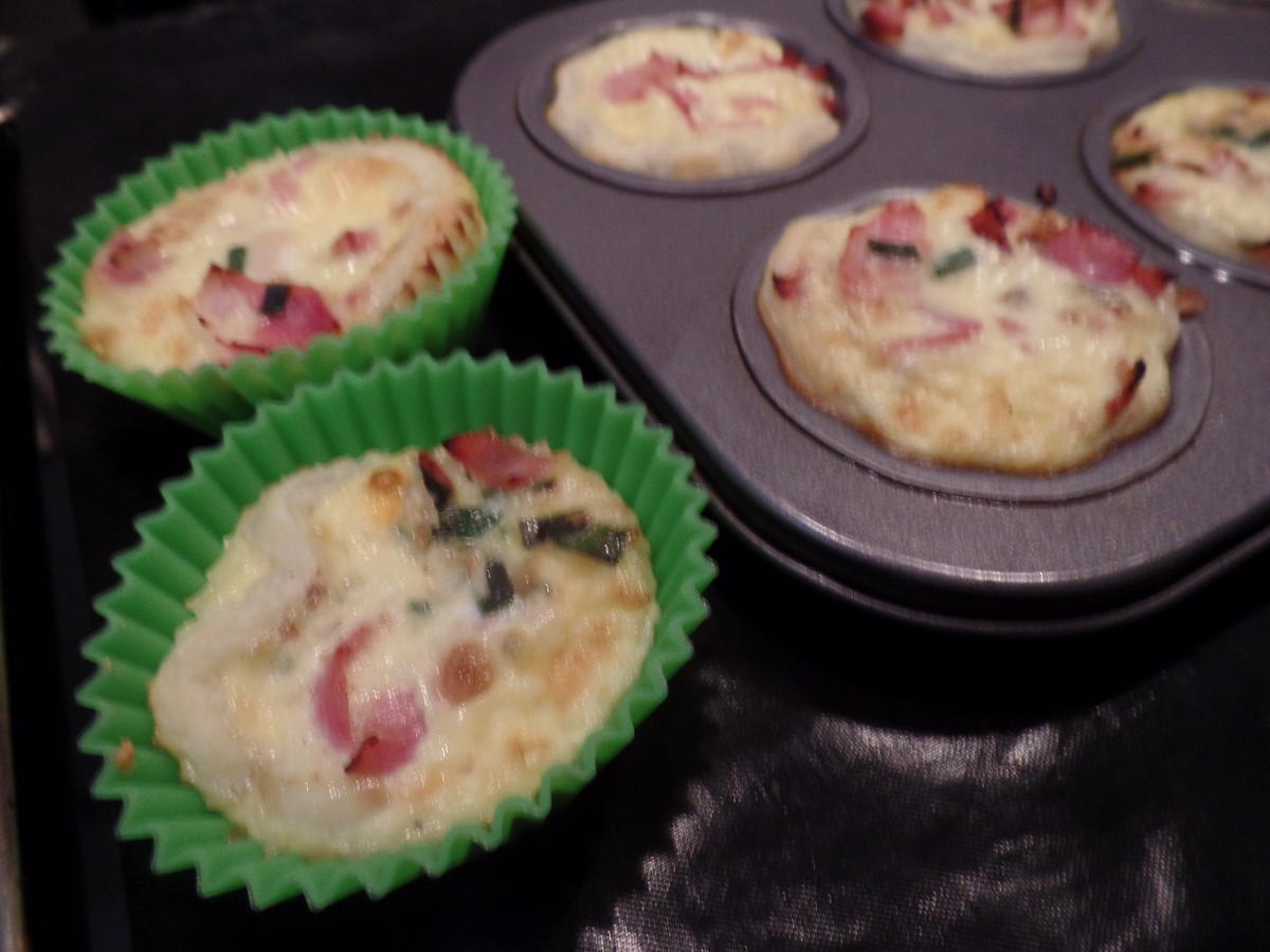 Mini-Schinken-Quiches - Rezept - Bild Nr. 14966