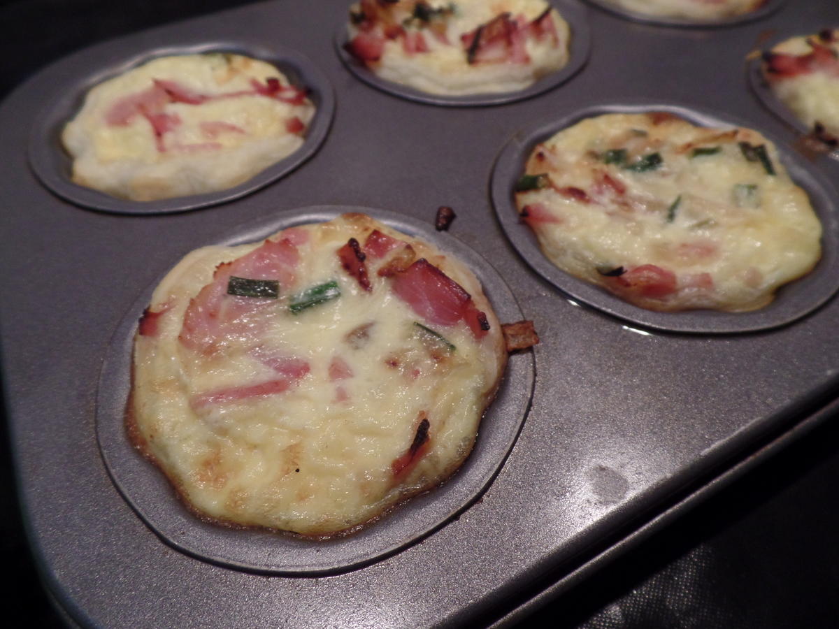 Mini-Schinken-Quiches - Rezept - Bild Nr. 14967