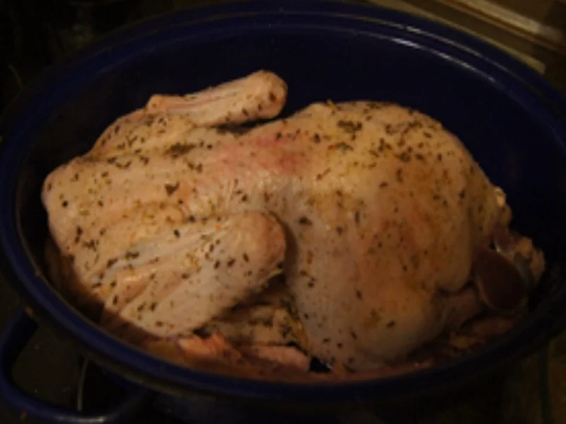 Rezept: 5,5-Stunden Ente mit Sauce, Blaukraut und tschechischen Kartoffelknödeln Bild Nr. 14962 5,5-Stunden Ente mit Sauce, Blaukraut und tschechischen Kartoffelknödeln - Rezept - Bild Nr. 14962