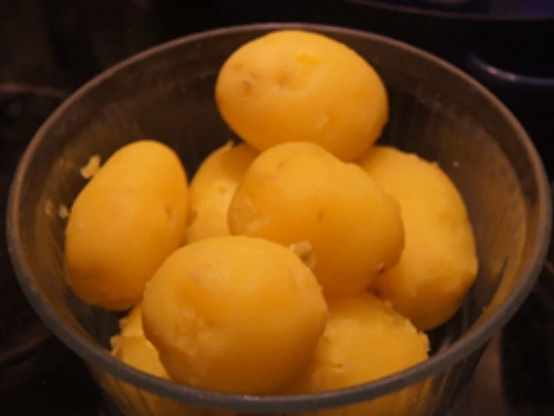 Rezept: 5,5-Stunden Ente mit Sauce, Blaukraut und tschechischen Kartoffelknödeln Bild Nr. 14971 5,5-Stunden Ente mit Sauce, Blaukraut und tschechischen Kartoffelknödeln - Rezept - Bild Nr. 14971