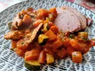 Gemüsepfanne mit Süßkartoffel - Rezept - Bild Nr. 14967