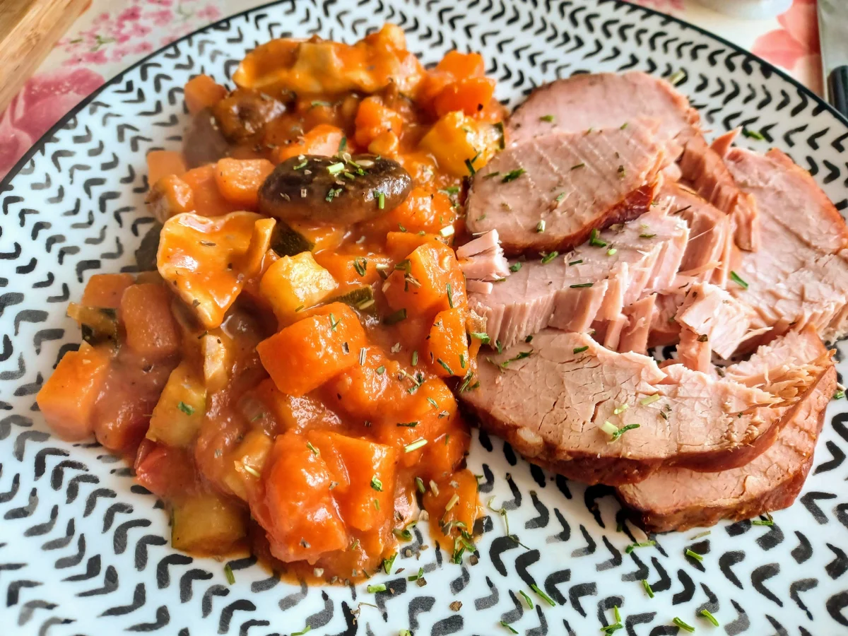 Gemüsepfanne mit Süßkartoffel - Rezept - Bild Nr. 14976