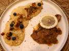 Scaloppine al Limone an Pfifferling-Risotto mit Heidelbeeren - Rezept - Bild Nr. 3