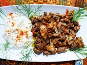 Pfannen-Gyros mit Tzatziki - Rezept - Bild Nr. 2