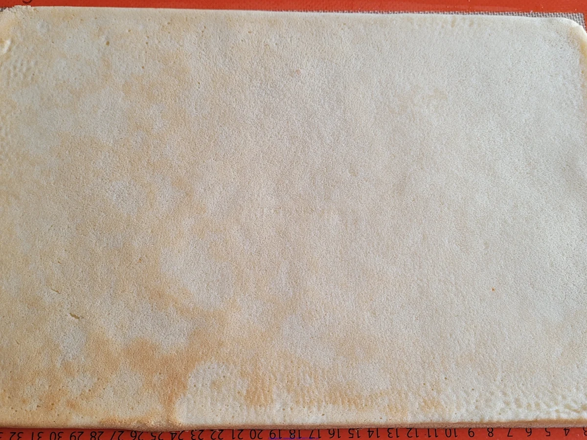 Karamelisierter Biskuit mit Marzipan Sahne Creme als Törtchen zur kochbar Challenge 2021 - Rezept - Bild Nr. 15224