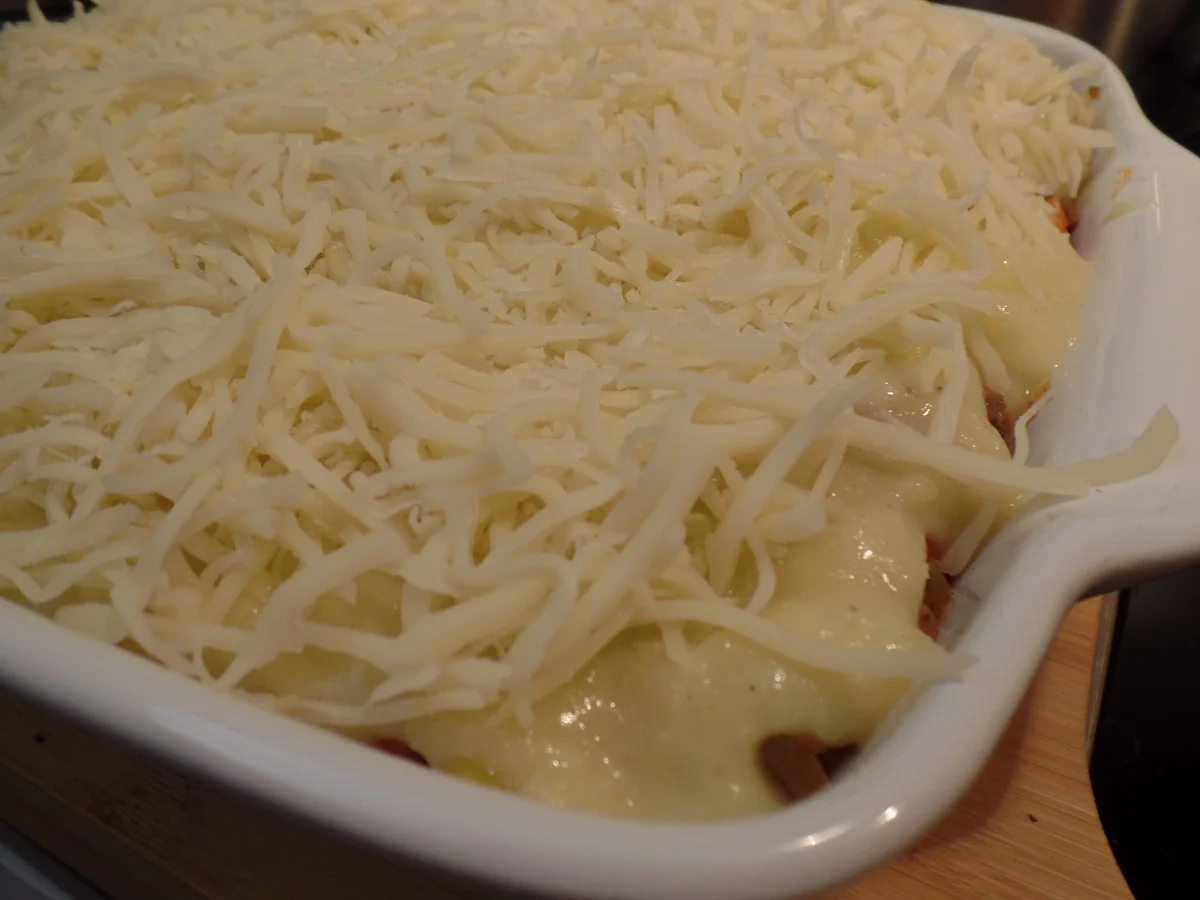 Rezept: Hackfleisch-Kartoffelbrei-Auflauf Bild Nr. 14979 Hackfleisch-Kartoffelbrei-Auflauf - Rezept - Bild Nr. 14979