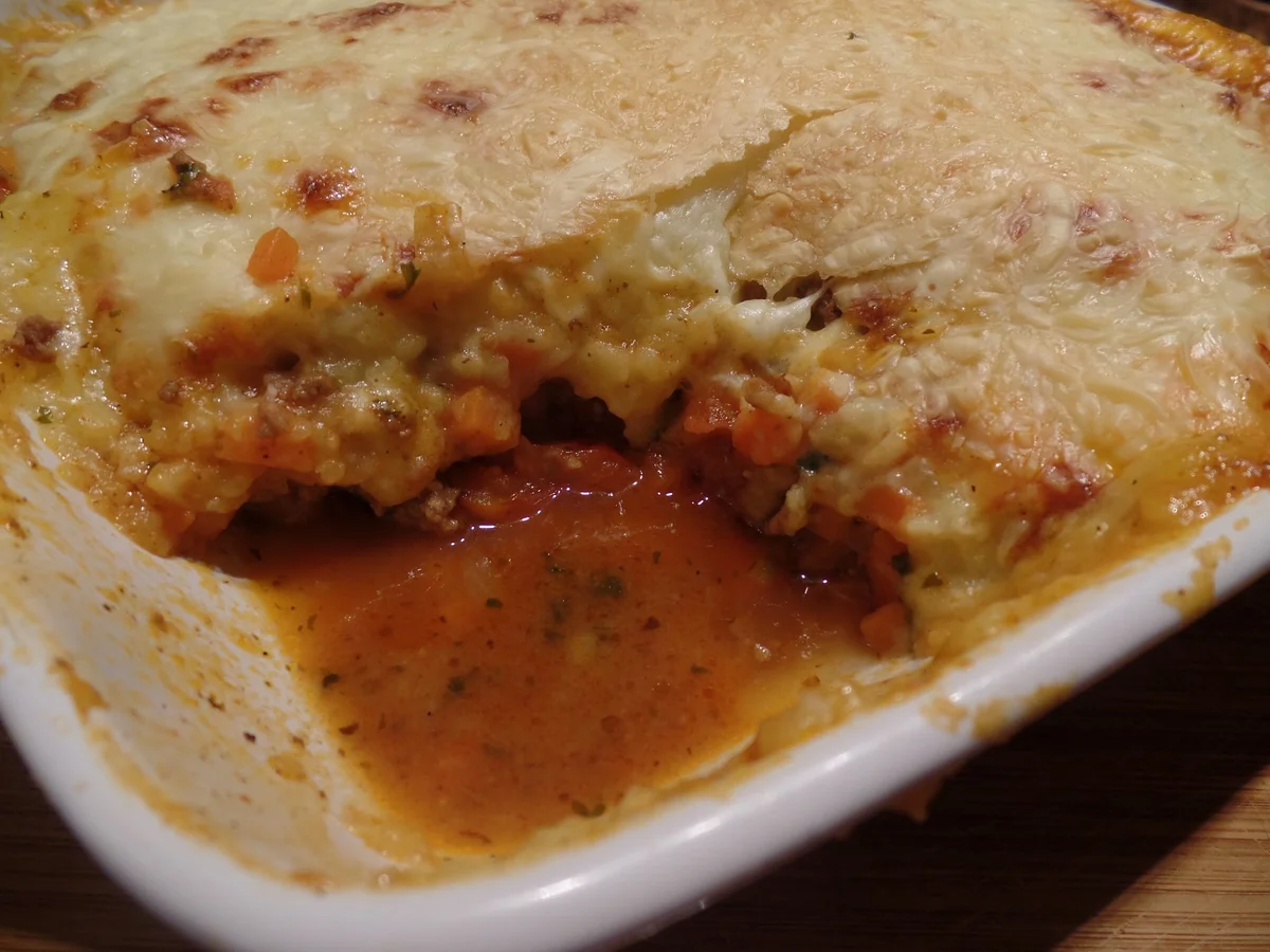 Rezept: Hackfleisch-Kartoffelbrei-Auflauf Bild Nr. 14981 Hackfleisch-Kartoffelbrei-Auflauf - Rezept - Bild Nr. 14981