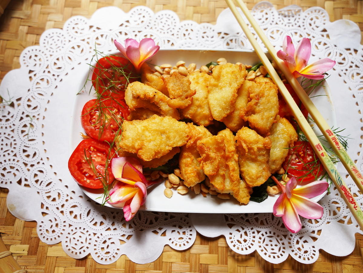 Knuspriges Fischfilet -- Yu Xiang Su Yu Pian - Rezept - Bild Nr. 14967